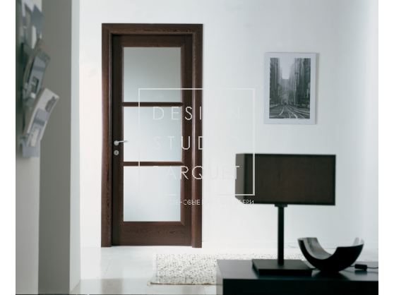 Межкомнатная дверь New Design Porte '500 BUONTALENTI 1205/QQ/V Wengé